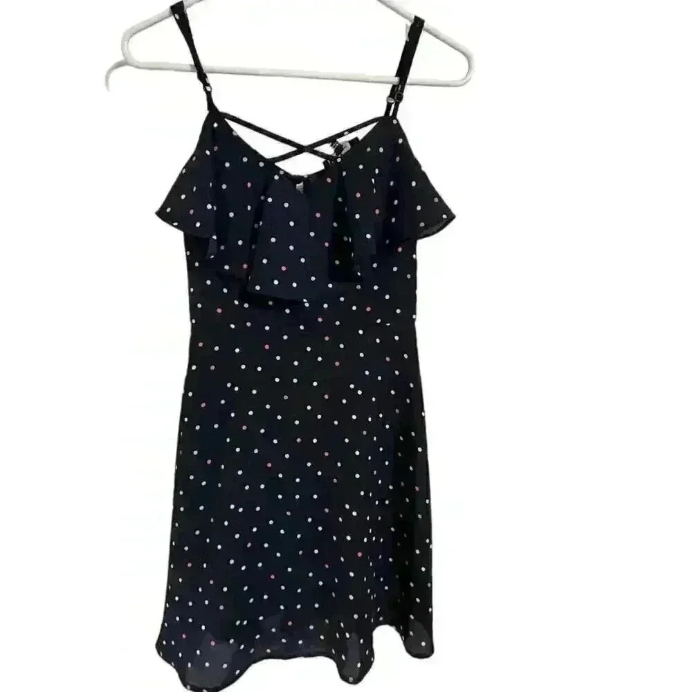 TRIXXI CLOTHING COMPANY POLKA DOT DRESS SIZE: XS NEW WITH TAG